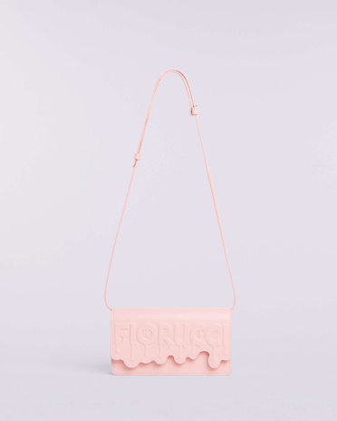 Melted Leather Bag Pink