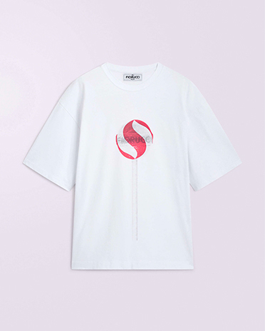 Lollipop Graphic T-Shirt White