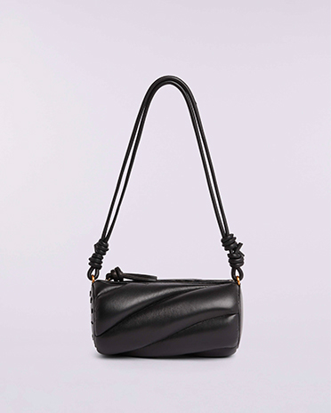 Mella Leather Bag Black