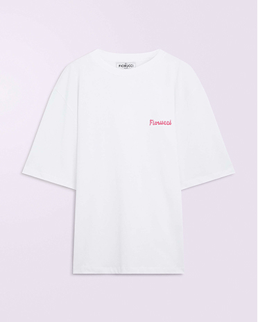 Unisex Candy Logo T-Shirt White