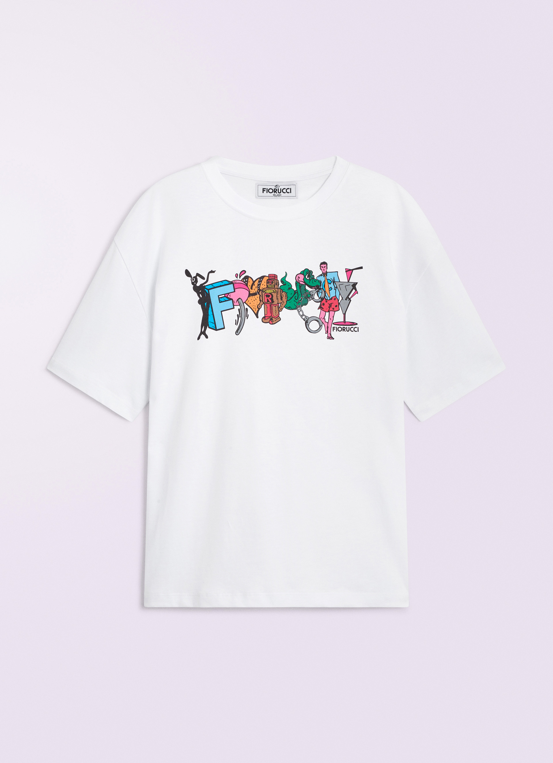 Toon Logo T-Shirt White