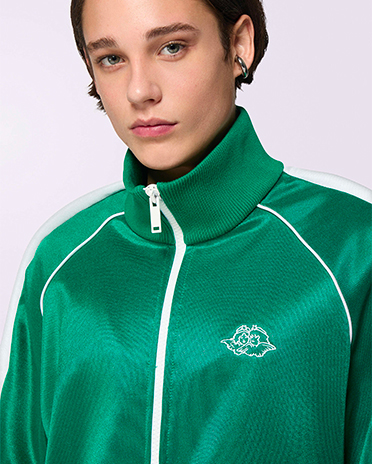 Unisex Tracksuit Sweatshirt Green