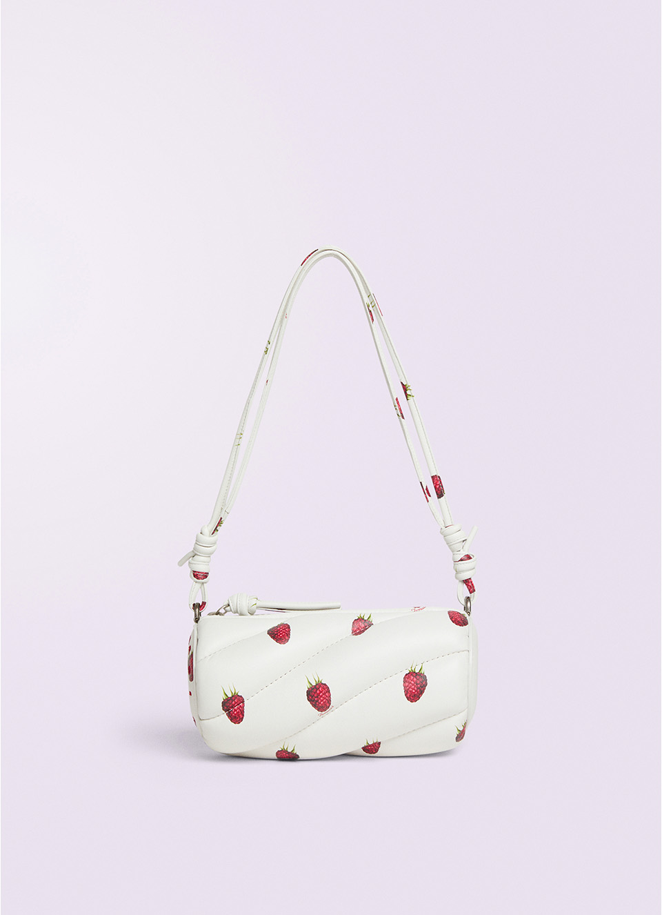 Mella Leather Mini Bag White