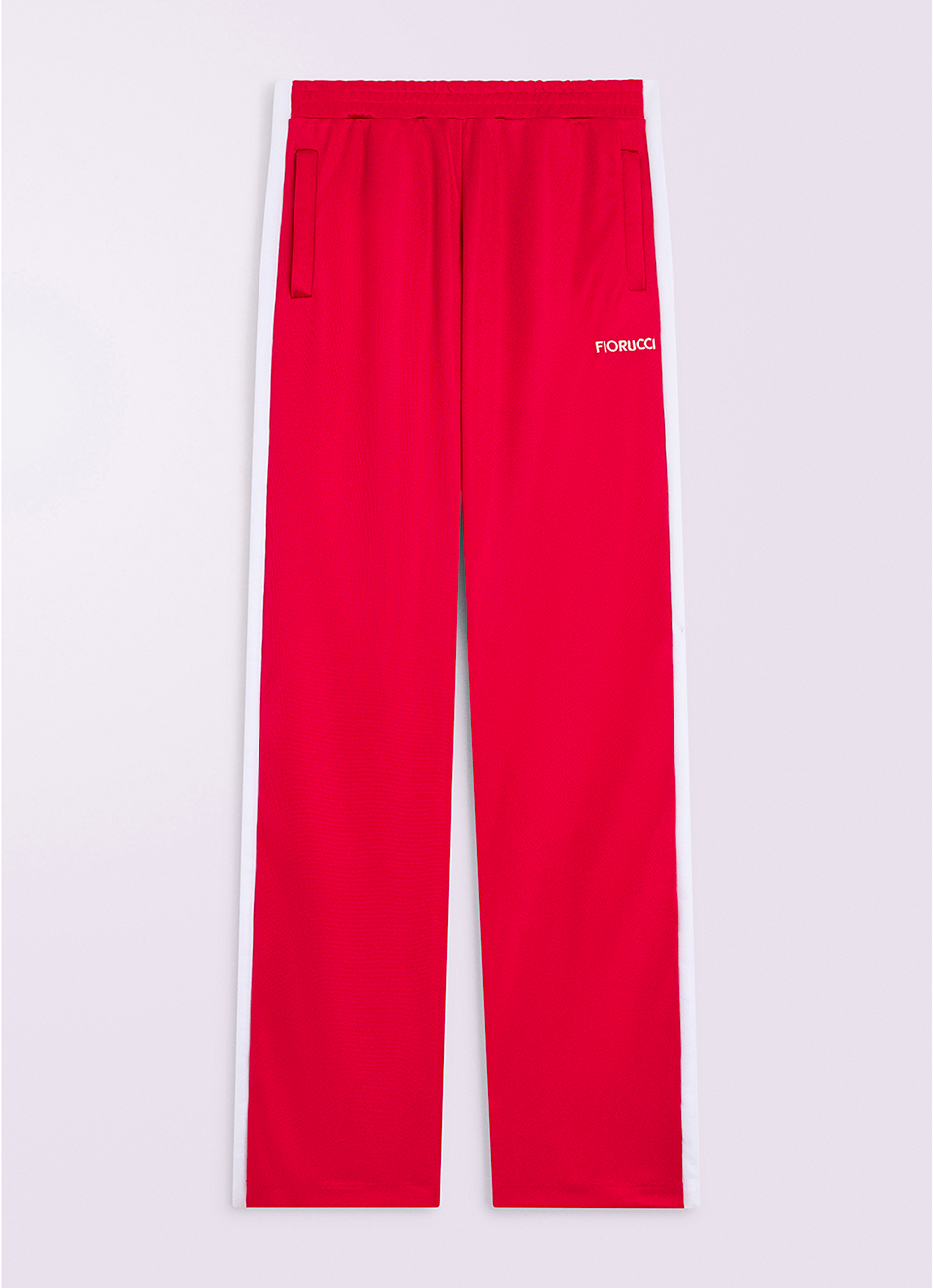 Unisex Puff Joggers Red